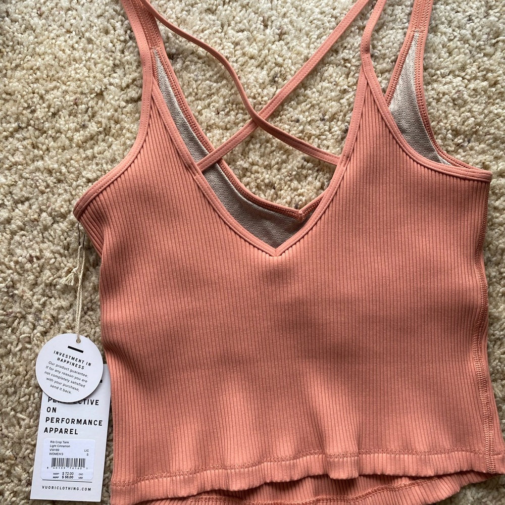 Vuori Rib Crop Tank